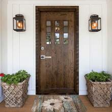 1pc Double Flower Design Thickened Door Mat, 2cm Thick, Strong Water Absorption And Non-Slip - Multicolor - View 5