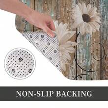 1pc Double Flower Design Thickened Door Mat, 2cm Thick, Strong Water Absorption And Non-Slip - Multicolor - View 6