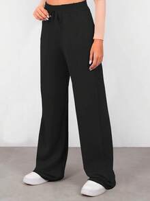 Women Pants - 白色 - 查看 5