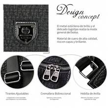 Mochilas Antirrobo Impermeable para Mujer, 3 En 1 Mochila de Mujer de PU, Mochilas para Mujer, Bolsos Antirrobo Casual Dama, Bolsas Casuales de Moda para Mujer - Negro - Ver 3