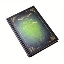 1本硬殼筆記本,a5經典復古筆記本,240頁,適用於學校,辦公室,家庭,8.5''x5.7'' - 筆記本 - 查看 8