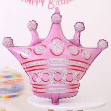 1只30英寸大皇冠箔氣球,mylar氣球,可用於生日、婚禮、聖誕派對裝飾 - 30in/1pc - 查看 13