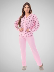 Maternity Sleepwear - 粉色 - 查看 4