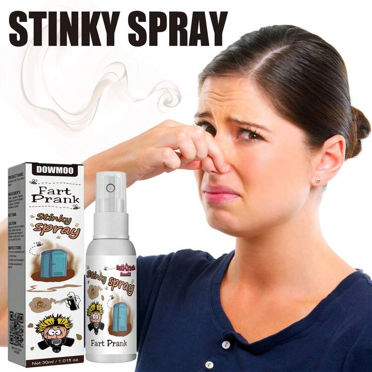 Spray , Praktisk Skämt Leksak , Koncentrerad Flytande Spray För , Underhållning , Och Med Odör - Vitt - Visa 4