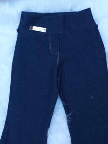 Young Girls Pants - 藍色 - 查看 3