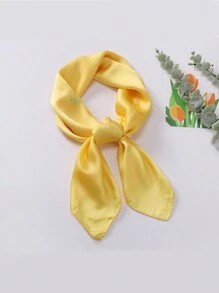 1 Piece Women Beach Accessories Silk Scarf Shawl Bandana Beach Towel Headwrap Hair Accessories Clothing Accessory Bandana,Hair Band,Head Band Ideal For Dressing Up Your Look