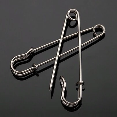 10 chiếc ghim kim loại dày hơn, chống trượt trâm cài, kim chỉnh kích thước và sửa chữa quần áo