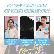 1瓶100ml衣服印花去除劑圖案字母快速清除印花清潔除去劑,適用於家用布料產品。 - 藍色 - 查看 6