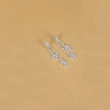 4pcs/Set Fashion Jewelry Set For Women, Including Various Necklaces, Suitable For Weddings, Parties, And Daily Wear - Silver - View 7