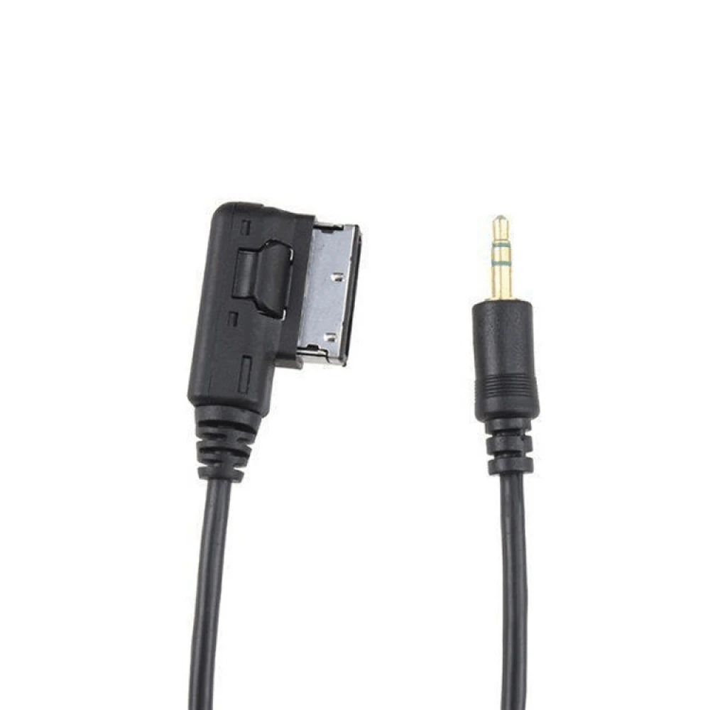 1入Mercedes-Benz Ami車用音頻線AUX 3.5mm接口手機播放線C200 C260 C300 E260 E300 S350 S300 S500 S550 Glk260 Glk300 Glk500 - 黑色 - 查看 1