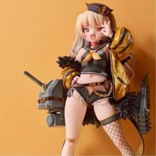 1pc Action Figure Of A Beautiful Girl With Interchangeable Faces - Multicolor - View 4