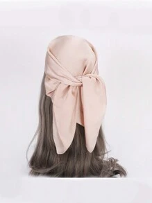 1 Piece Women Beach Accessories Silk Scarf Shawl Bandana Beach Towel Headwrap Hair Accessories Clothing Accessory Bandana,Hair Band,Head Band Ideal For Dressing Up Your Look