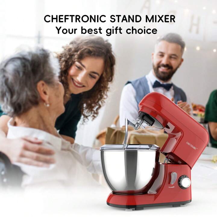CHEFTRONIC 台所用家庭用電動スタンドミキサー 500w 6+pスピード CHEFTRONIC 台所用家庭用電動スタンドミキサー 500w 6+pスピード