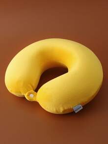 Hình chữ-U Gối cổ Với Khóa Đối với Cái cổ Sự bảo vệ Du lịch , Chuyến bay , Ô tô/xe hơi Hoặc Ngủ trưa - Màu vàng - Xem 3