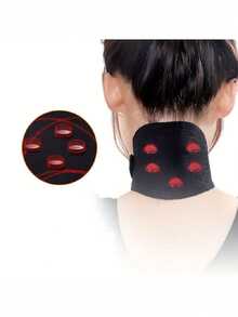 Neck Support Neck Protection Collar Travel Portable Neck Protector Pad Neck Warmers For Men & Women, S/Small Gift - Black - View 4