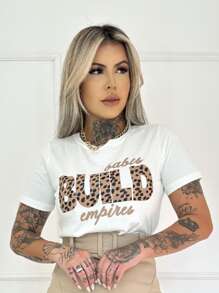 Women T-Shirts - 白色 - 查看 1