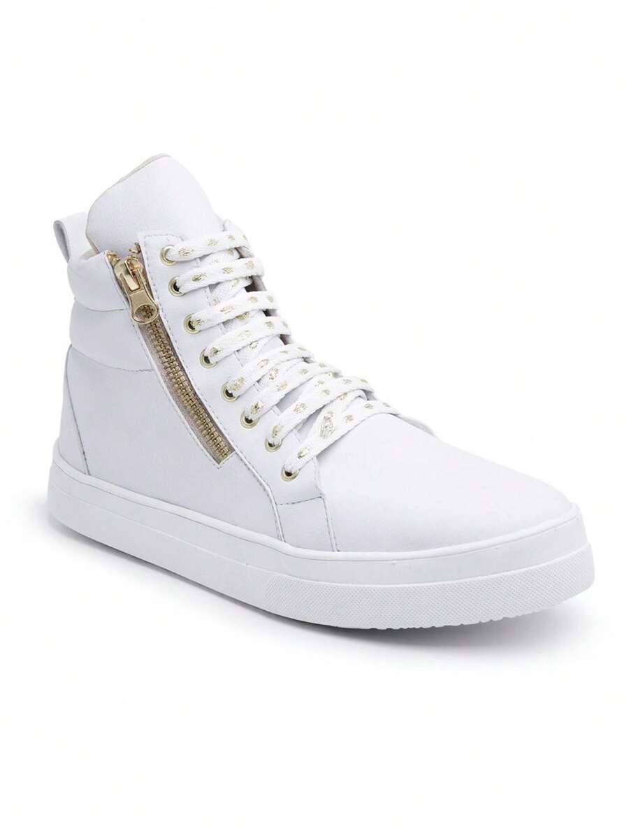 Women Wedge Sneakers - 白色的 - 查看 1