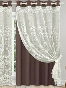 Curtains - 鏽棕色 - 查看 1