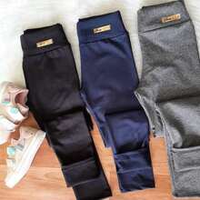 Tween Girls Leggings - Màu Xám nhạt - Xem 2