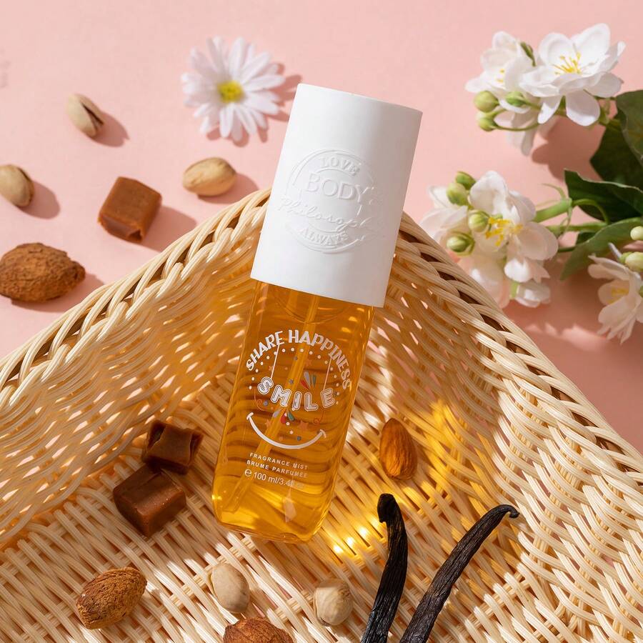 100ml 3.4fl.Oz Women's Hair & Body Fragrance Mist Spray, Vanilla