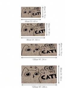 1入組波西米亞風格加厚毛氈地墊，搭配防滑底部，適用於客廳、臥室、浴室、門口，柔軟、厚實、減緩疲勞，大型防滑設計，機洗可清洗地毯，完美的高雅家居裝飾 - 彩色 - 查看 3