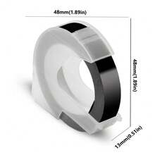1 件兼容 Dymo 3D 标签带兼容 Phomemo E975 B90 9mm Dymo 3D 压花带适用于 Dymo Motex E101 E202 手动打字机 12965 1610 标签制作器兼容 3D Dymo 标签带多色 9mm 打印机色带 Motex E101 1610 标签机胶带 Organizer Xpress、Office-Mate (1540) Junior Omega 1880 520109 S0898130 520108 S0898160 520106 S0898140 520102 S0898150 - 黃色 - 查看 3