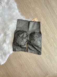 Women Sports Shorts - Grey - View 2