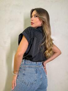 Women Blouses - màu đen - Xem 4