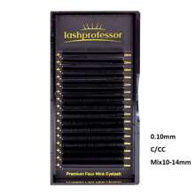 Mix 8-20mm Classic Individual Eyelashes Extension 16 Rows ,Lightweight Black Soft Natural Cashmere Individual Volume Eyelasheslash Clusters,Eyelash Clusters,Individual Eyelashes,Lashes,Fake Lashes - CC - View 11
