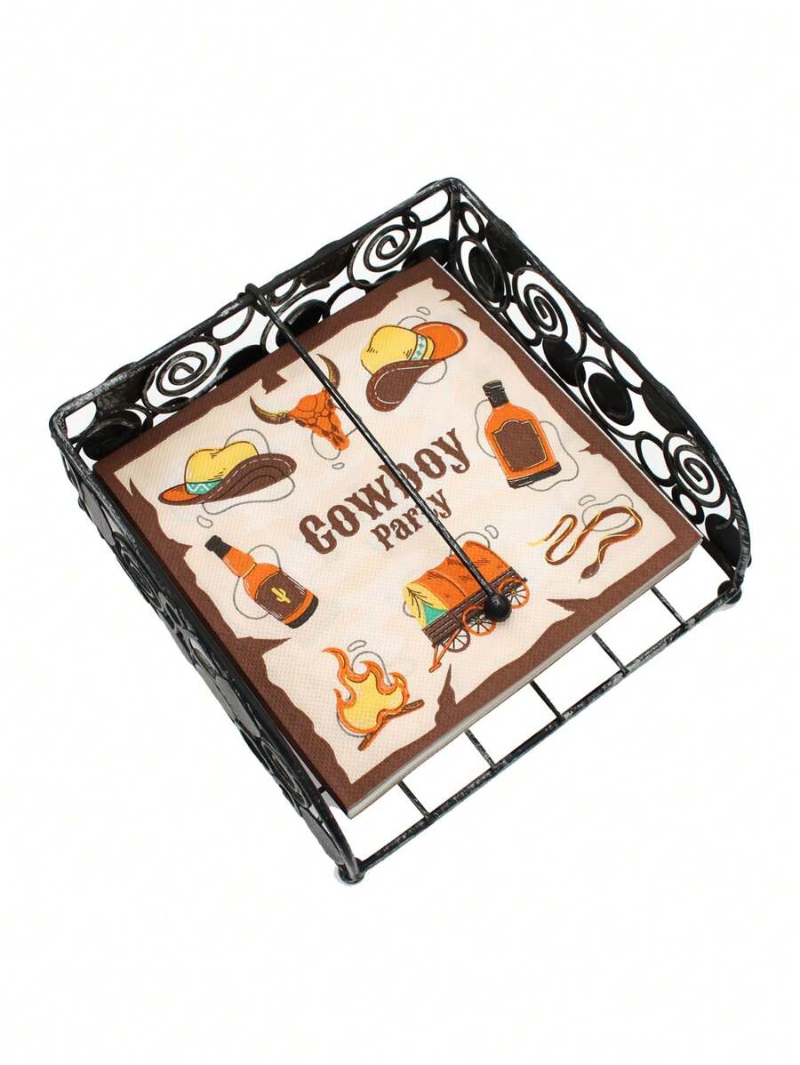 20pcs Calgary Stampede, Western Cowboy Themed Party Napkins, Birthday Themed, Sphenoid Butter