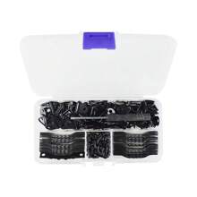 251 pièces Kit d'accrochage de cadre photo, comprenant 50 pièces de crochets de suspension en anneau triangulaire, 50 pièces de suspension de cadre d'images à dents de scie, 150 pièces de vis, 1 pièce de tournevis pour accrocher des photos, des dessins