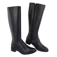 Women Knee-High Boots - màu đen - Xem 3