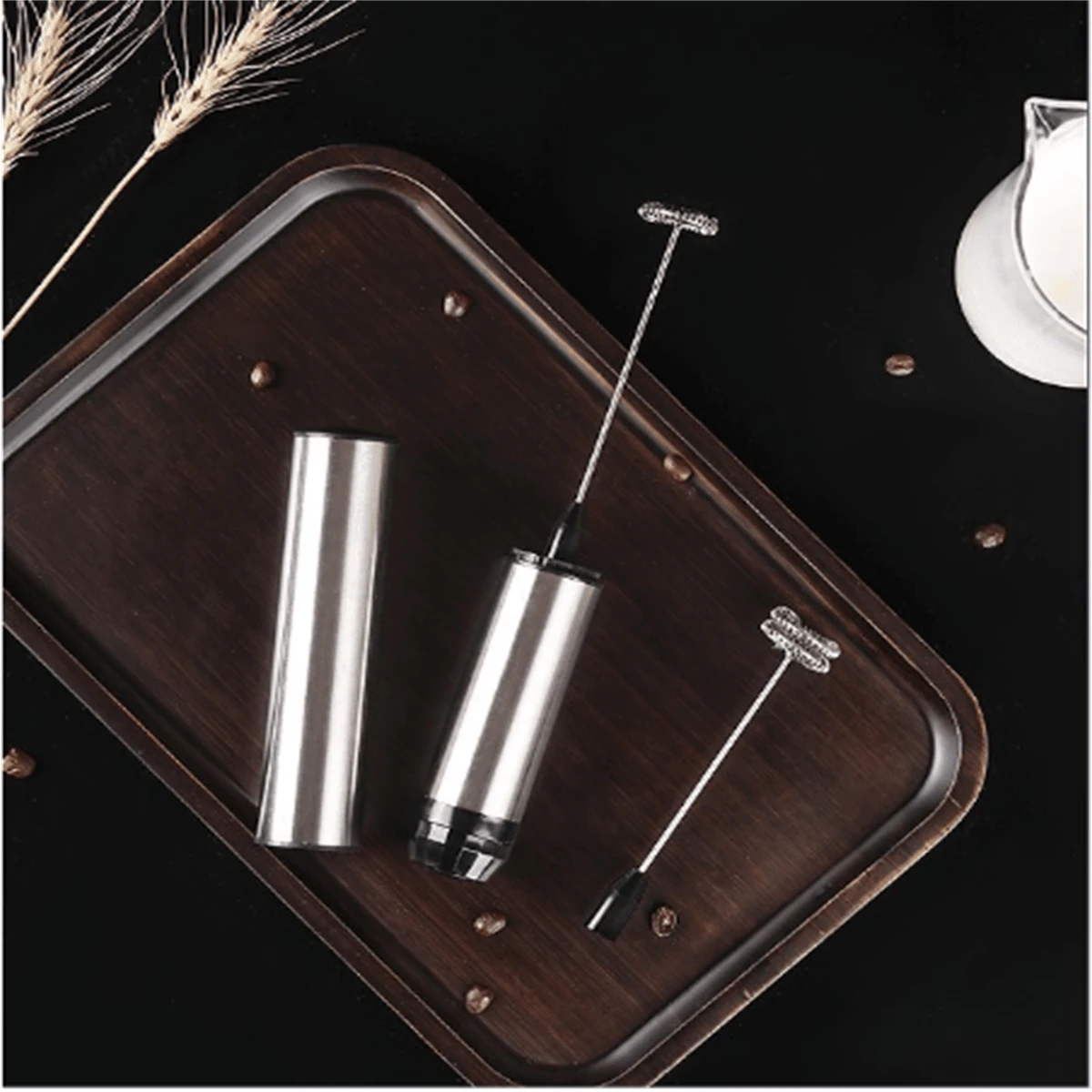 Handheld Electric Mini Whisk, Full Automatic Wireless Eggbeater & Milk Frother Mixer