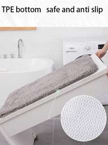 50*80cm家用門墊地毯，浴室防滑墊，吸水腳墊適用於廁所門口、臥室和室內使用 - 彩色 - 查看 6