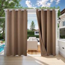 Curtains - Khaki - View 2