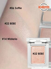 HOLIKA HOLIKA My Favorite Piece Shadow 22 Baby，闪亮自然眼影盘，显色度高，易于晕染，持久显色，色彩鲜艳，24小时持妆，韩国彩妆，Eyeglitz，韩妆，0.06盎司（1.8克），韩妆礼品 - 22 BEBE - 查看 1