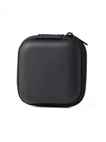 1 pièce Sac de rangement portable pour câble de données, écouteur, pièce de monnaie, clé, chargeur, produits numériques, petit sac de voyage pour sac de rangement, sac à maquillage, sac cosmétique, organisateur de vacances, grand organisateur de maquillage, étui à maquillage, pour rouge à lèvres, pinceau, soins de la peau, téléphone portable, pièce de monnaie, petits articles, pour la maison, cadeau, vacances et festival, Halloween Noël, usage multifonctionnel, ambiance bohème