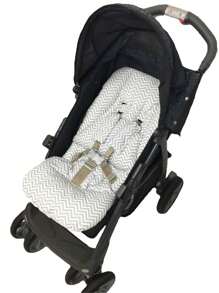 Baby Stroller Accessories - Chevron màu xám - Xem 6