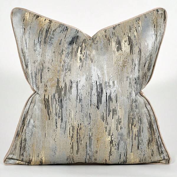 Unique Jacquard Fabric Pillowcase, Featuring Innovative Jacquard Craftsmanship That Presents Clear And Comfortable, Subtly Artistic Space Beauty To Highlight The Texture Of The Fabric. The Cushion Cover Is Suitable For Sofas, Beds, Cars, Seats, Window Seats, Double Sofas, Living Rooms, Bedrooms, Floors, Benches, Offices, Cafes And Other Unfilled Pillowcases.