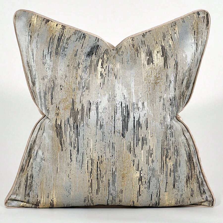 独特的提花织物枕套，采用创新的提花工艺，呈现清晰舒适、略带艺术感的空间美观，以凸显织物的纹理。靠垫套适用于沙发，床，车，座位，窗座，双人沙发，客厅，卧室，地板，长椅，办公室，咖啡馆和其他未填充的枕套。