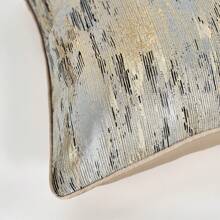 独特的提花织物枕套，采用创新的提花工艺，呈现清晰舒适、略带艺术感的空间美观，以凸显织物的纹理。靠垫套适用于沙发，床，车，座位，窗座，双人沙发，客厅，卧室，地板，长椅，办公室，咖啡馆和其他未填充的枕套。