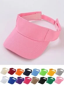 One Ladies Candy-Colored Mesh Material Baseball Cap, Lightweight, Breathable, And Easy To Carry, Adjustable In Size, Suitable For Women To Wear During Daily Travel And Outdoor Activities.