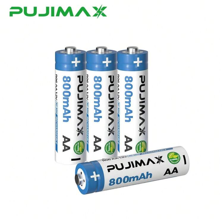 PUJIMAX 16 件/12 件/8 件/4 件 1.2V AA800mAh 镍氢充电电池，高性能，稳定电压，适用于特定无人机、手电筒、玩具、收音机、遥控器、警报器、门铃、燃气灶 -（需要镍氢电池充电器） - 5號電池 - 查看 7
