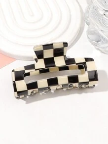 1 件装糖果色大理石纹发夹，女士优雅发饰，适合茶会、舞会街头、多巴胺爪夹发夹发夹发夹发夹发夹接发夹秋冬发饰，适合女士度假装扮 - 彩色 - 查看 2