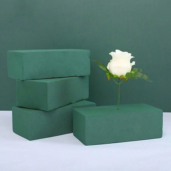 3pcs/Pack High Density Dry & Wet Flower Mud For Flower Arrangements, Flower Basket And Floral Industry