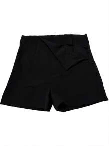 Women Shorts - 黑色 - 查看 5