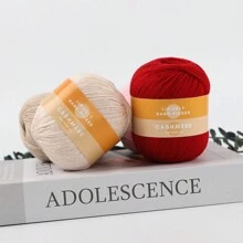 6入組羊絨感線(60%羊絨,20%丙烯酸纖維,20%粘膠纖維),適用於diy編織羊絨毛衣、長褲、手套、帽子和手工藝品 - 多色 - 查看 11