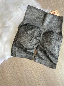 Women Sports Shorts - Grey - View 3