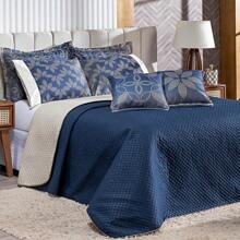 Quilt Sets - Màu xanh hải quân - Xem 1