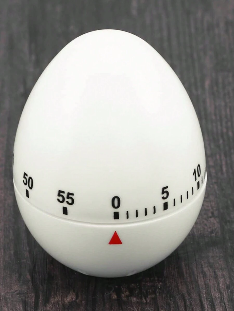 Egg Timer Kitchen Mechanical Countdown Timer Cute Egg Shaped Manual